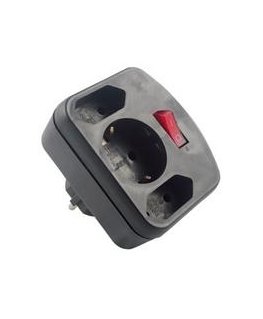 REV combi adapter, 2+1 fold toiteadapter ja vaheldi 3500 W Must