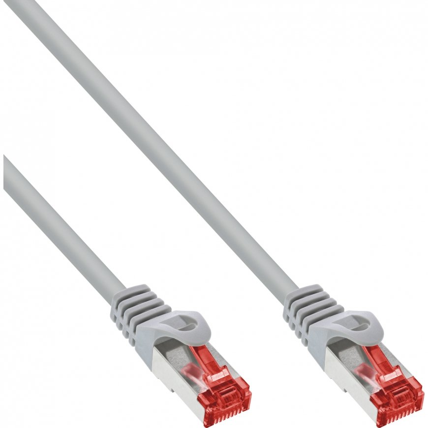 InLine 76403 tīkla kabelis Pelēks 3 m Cat6 S/FTP (S-STP)