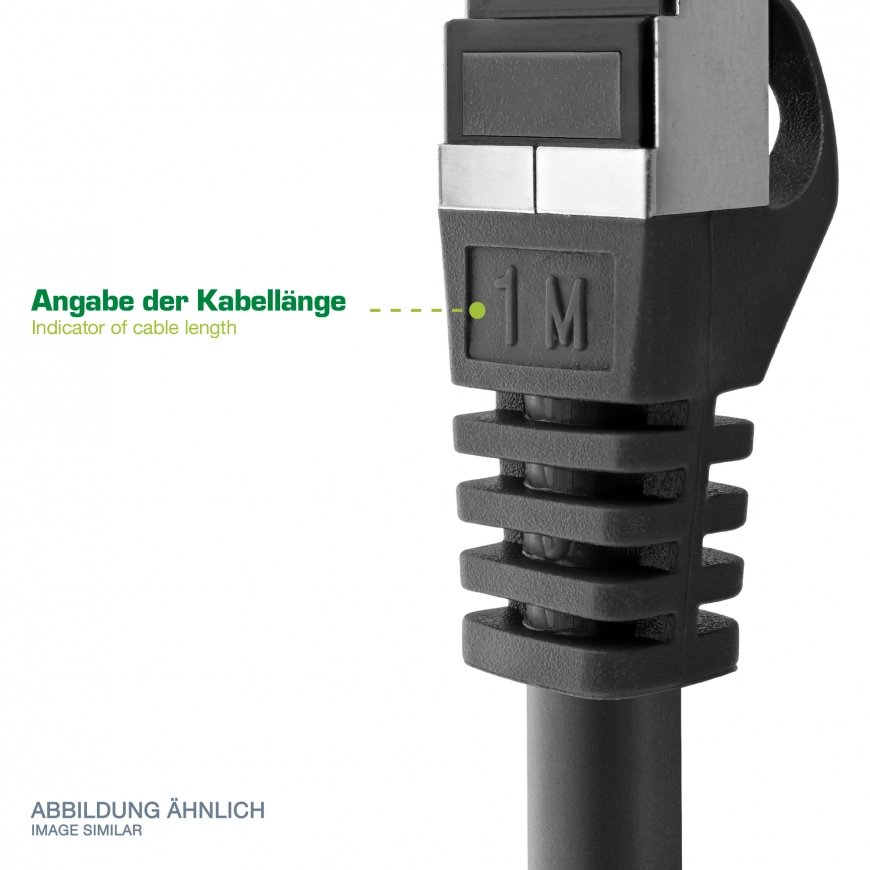 InLine 76403 tīkla kabelis Pelēks 3 m Cat6 S/FTP (S-STP) – 2