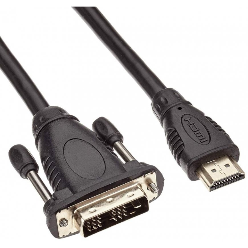 PremiumCord kphdmd2 2 m HDMI-tyyppi A (vakio) DVI-D musta