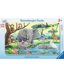 Ravensburger 00.006.136 Puzle 15 pcs Flora un fauna
