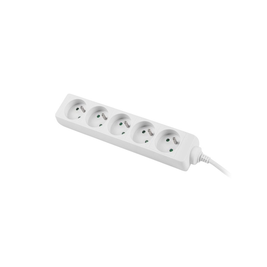 Lanberg PS0-05E-0150-W удлинитель 1,5 m 5 розетка(и) Для помещений Белый – 2