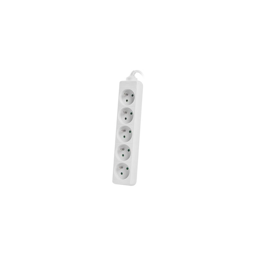 Lanberg PS0-05E-0150-W удлинитель 1,5 m 5 розетка(и) Для помещений Белый – 3