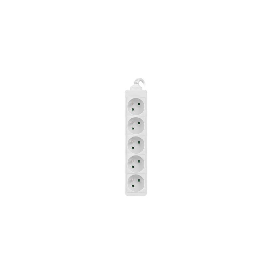 Lanberg PS0-05E-0150-W удлинитель 1,5 m 5 розетка(и) Для помещений Белый – 4