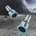 Dudao R4Ultra 120W Power Delivery Quick Charge LED Car Charger U