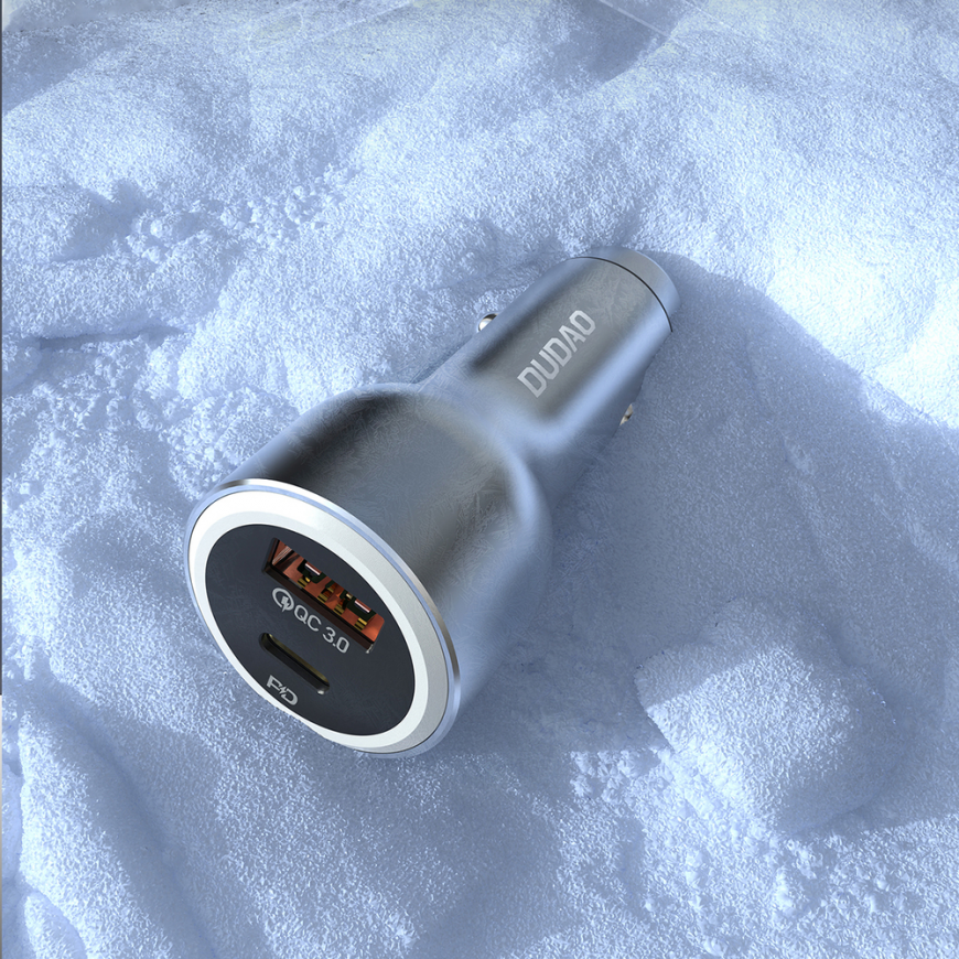 Dudao R4Ultra 120W Power Delivery Quick Charge LED Car Charger U – 5