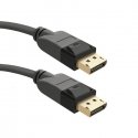 Qoltec 50468 DisplayPort-kaapeli 3 m musta Qoltec 50468 DisplayPort-kaapeli 3 m musta