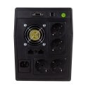Digitus DN-170066 UPS-virtalähde Linjainteraktiivinen 1,5 kVA 900 W
