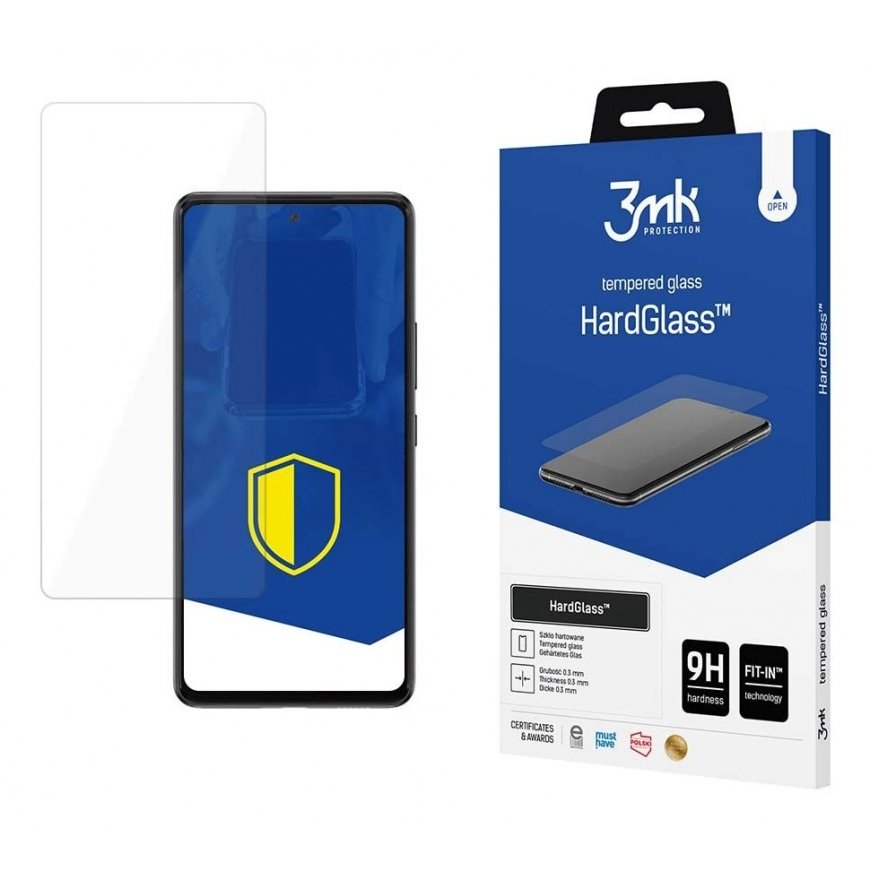 3MK HardGlass Caurspīdīgs ekrāna aizsargs Samsung 1 pcs