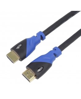 PremiumCord KPHDM2V1 HDMI kabelis 1 m HDMI Type A (Standard) Melns, Zils