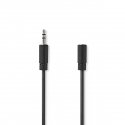 Nedis CAGL22050BK50 audiokaabel 5 m 3.5mm Must Nedis CAGL22050BK50 audiokaabel 5 m 3.5mm Must