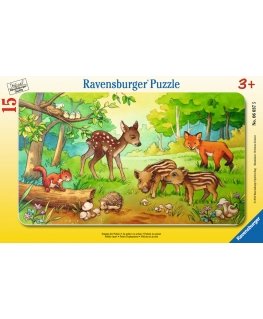 Ravensburger 00.006.376 Pusle 15 tk Fauna
