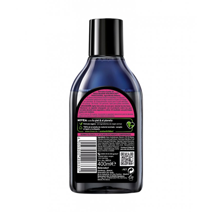 NIVEA MicellAir Professional mitsellaarvesi 400 ml – 2
