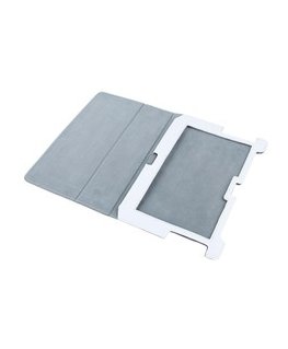 QUER Balts vāks, kas paredzēts Samsung Galaxy Tab P5100 (dabiska āda)