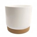 OEM Self-Watering Flower Pot - 14.5 cm - White - with OEM Self-Watering Flower Pot - 14.5 cm - White - with