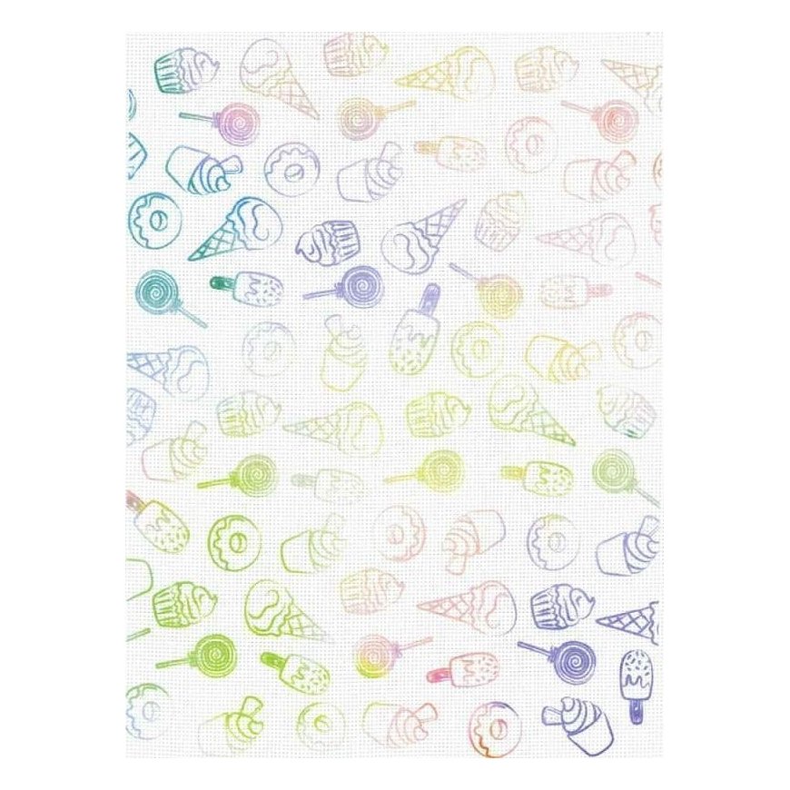 Beldizart Dizainerio audums Aida 18 40x30 cm SKD-116