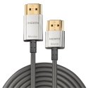 Lindy 41675 HDMI kabelis 3 m HDMI A tipo (standartinis) Pilka