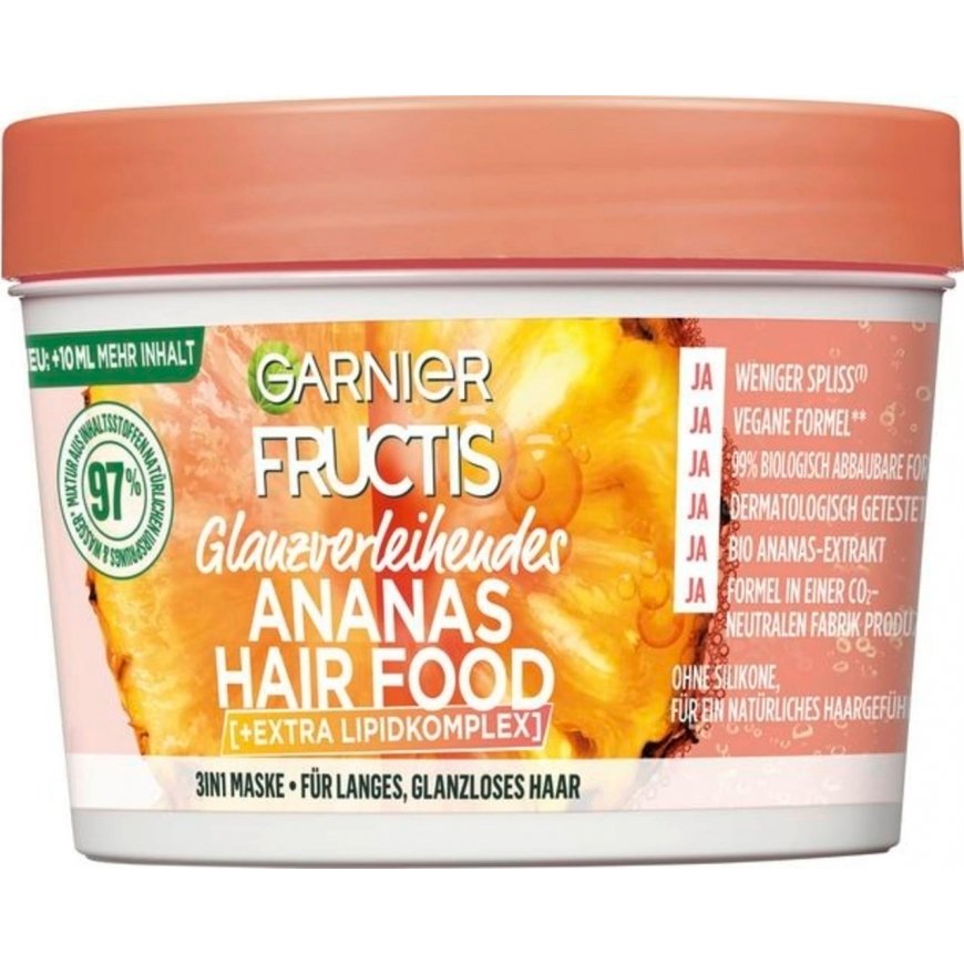 Garnier Fructis Ananasų Plaukų Maistas, 400 ml