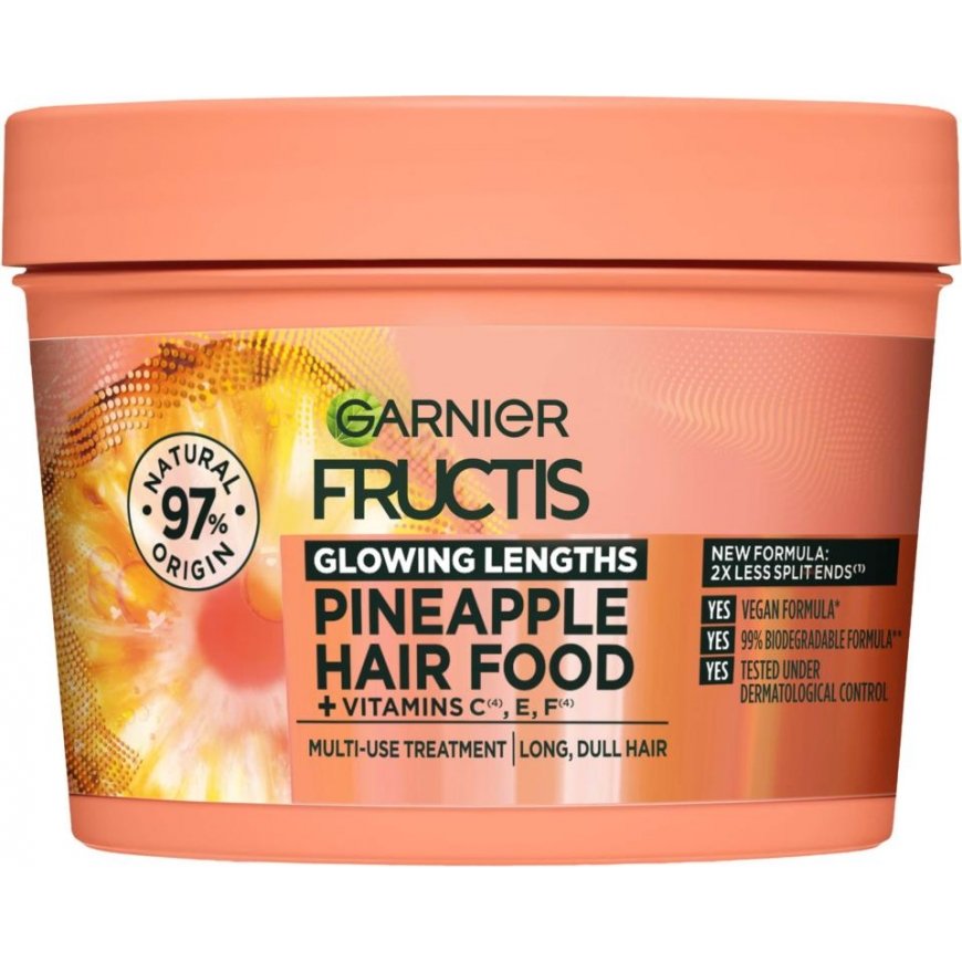 Garnier Fructis Ananāsu matu kopšana, 400 ml – 2