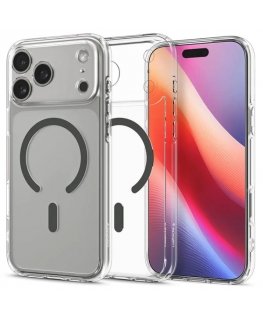 Spigen ACS10283 чехол для мобильного телефона 17,5 cm (6.9") Крышка Графит, Прозрачный
