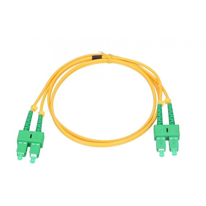 Extralink Потч-корд SC/APC-SC/APC Одномодовый, Duplex, G.657A1, 3 мм, 5m