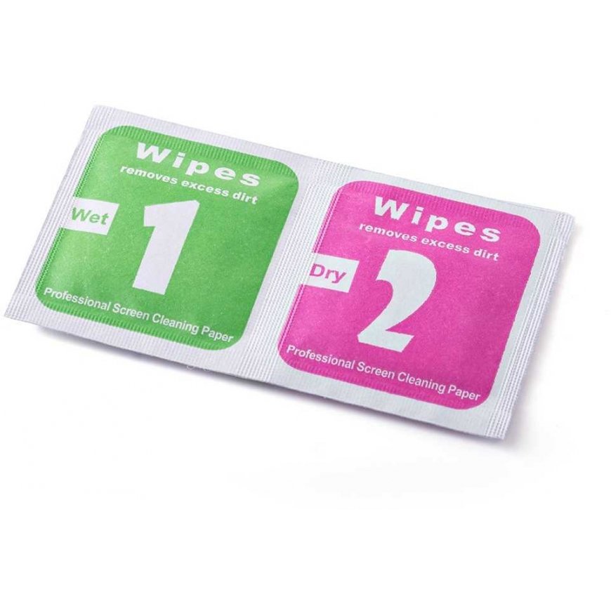 Hurtel LCD Screen Cleaning and Grease Removal Wipes - 300 pcs.