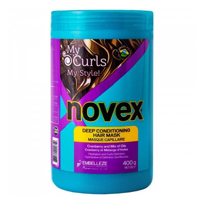 NOVEX Deep Hair Mystic Black, Mask, 400g