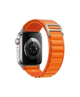 4Wrist Apple Watch Alpine Loop Rannekkeet Oranssi 42/44/45/49mm