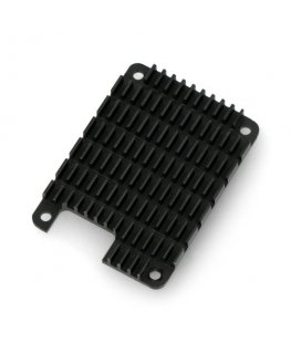 Waveshare Aluminum Heatsink for Raspberry Pi Compute Module 4 with Thermal Conductive Tape, Black