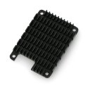 Waveshare Alumiinij radiator, suunniteltu Raspberry Pi Compute Module 4:lle lämpöä johtavalla teipillä, musta Waveshare Alumiinij radiator, suunniteltu Raspberry Pi Compute Module 4:lle lämpöä johtavalla teipillä, musta