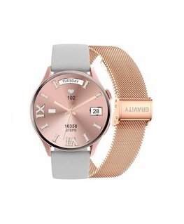 Älykello NAISET GRAVITY GT11-8 - AMOLED, LISÄHIHNA (sg044h)