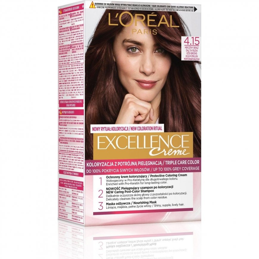 Londa Color hiusvärit 60ml - 4/0 Keskiruskea