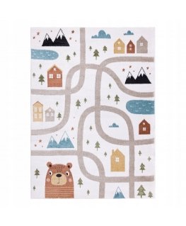 Kilimēlis BEO POLAR krēmkrāsā 160x220 Hakano