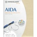 Zweigart Drobe Zweigart Sawitzki Eelnevalt lõigatud Stern-Aida 48x53 cm 370637404853