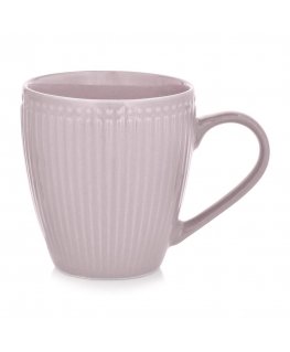 Porcelain Mug 390 ml Designed for Curly Hair Gray AMBITION