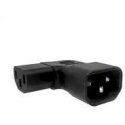 Premiumcord Kampinis adapteris IEC C13 uz IEC C14, sānu spriegums 230 V, 10 A Premiumcord Kampinis adapteris IEC C13 uz IEC C14, sānu spriegums 230 V, 10 A