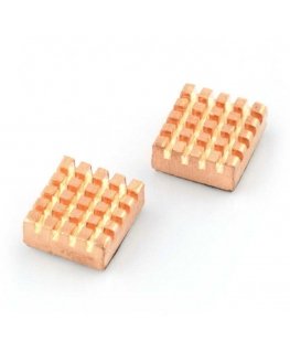 OEM комплект медных радиаторов для Raspberry Pi 3/2/B+/Zero с термопроводящей лентой