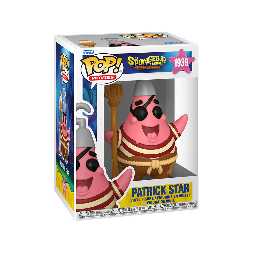 FUNKO POP! Vinila figūra: SpongeBob SquarePants - Patrick Star (Pirate)