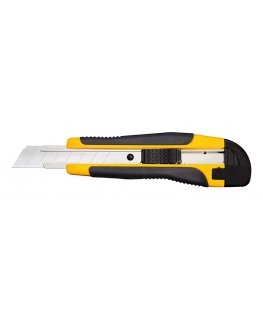 Wedo 78 618 utility knife Black, Steel, Yellow Snap-off blade knife