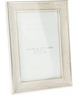 Home Styling Collection Photo Frame, whitewashed wood effect, 24 x 29 cm