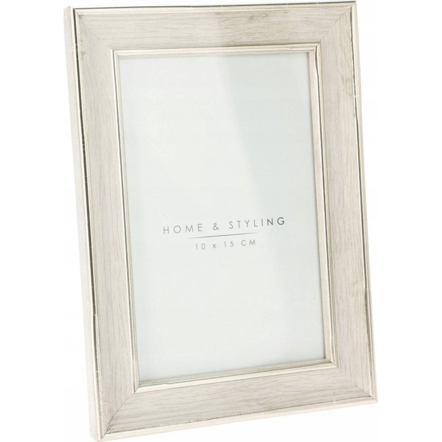 Home Styling Collection Photo Frame, whitewashed wood effect, 24 x 29 cm