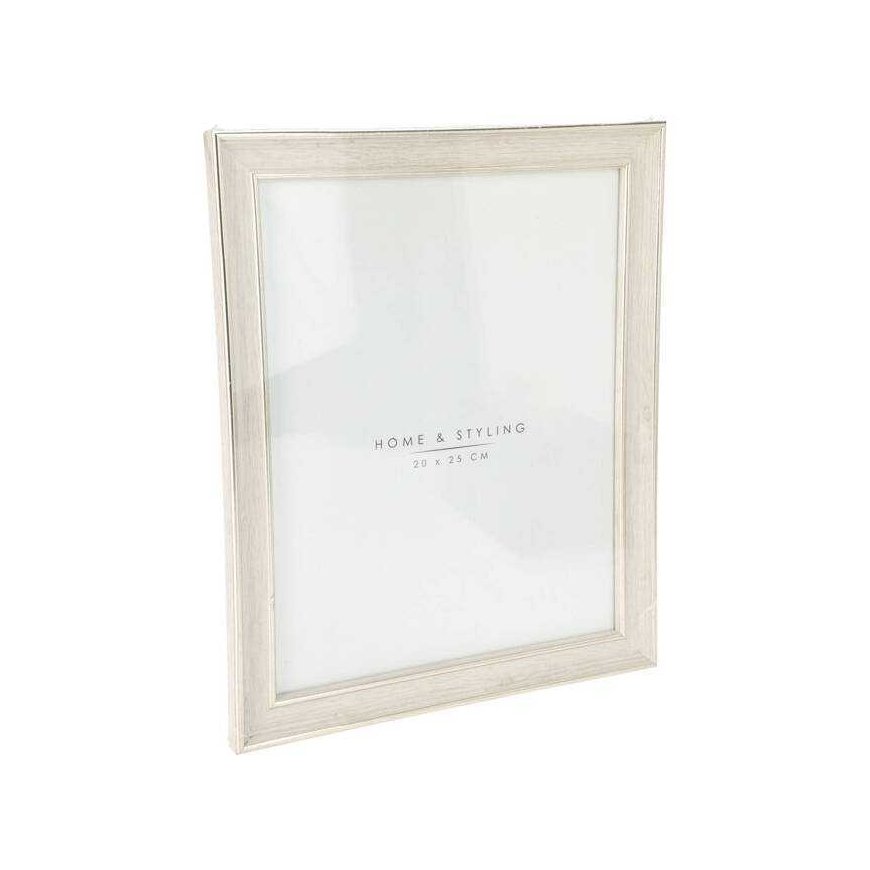 Nuotraukų rėmelis Home Styling Collection, balintos medienos imitacija, 24 x 29 cm – 2
