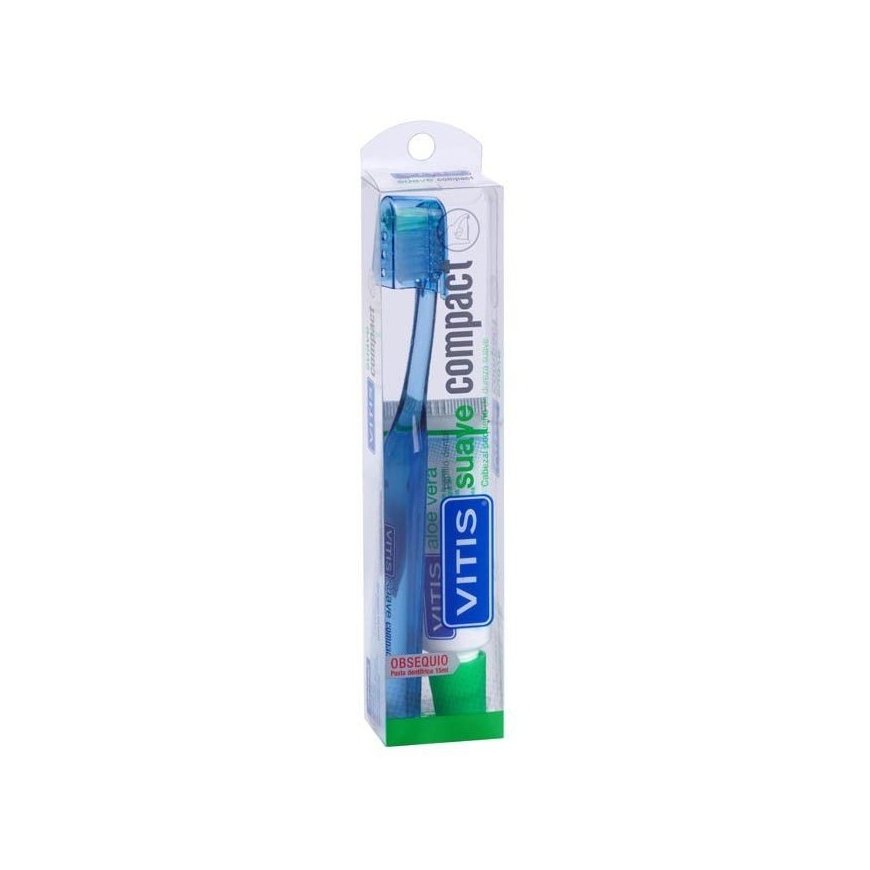 "Vitis Compact" pehme harja hambad aloe vera 15ml