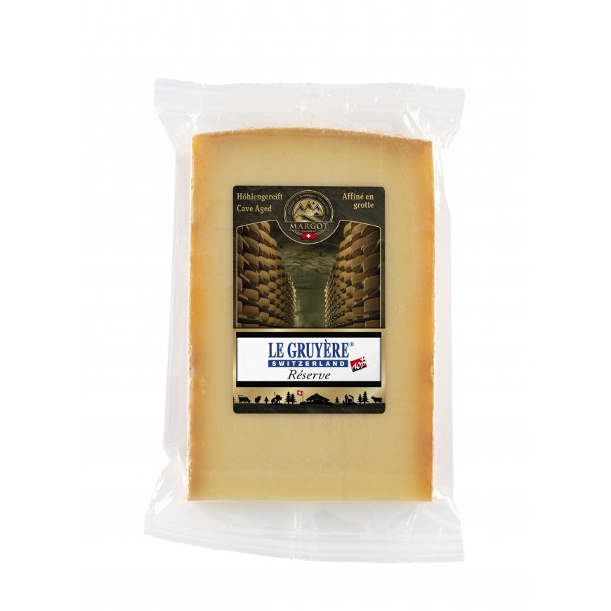 Margot Клеточный сыр Грюйер AOP Mild, 6-9 мес., 150г