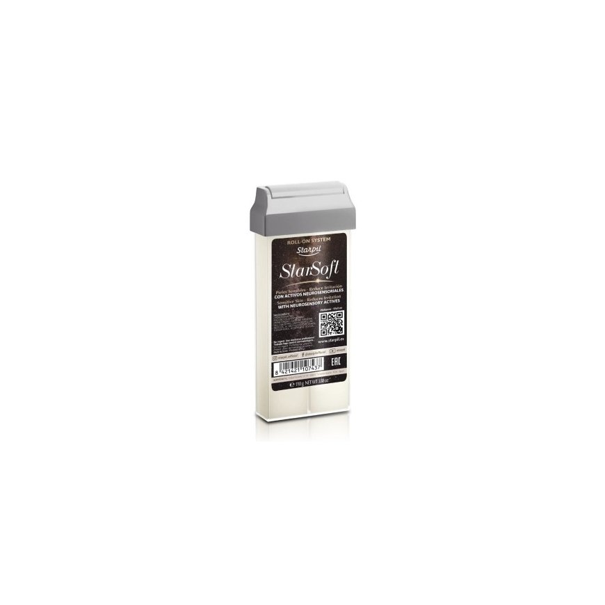 Vaškas kasetē Starpil StarSoft Roll On System, īpaši jutīgai ādai, 110 g