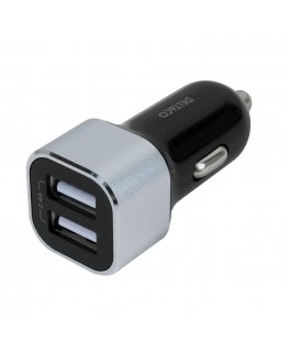 Deltaco USB-CAR126 mobile device charger Universal Black Cigar lighter Auto