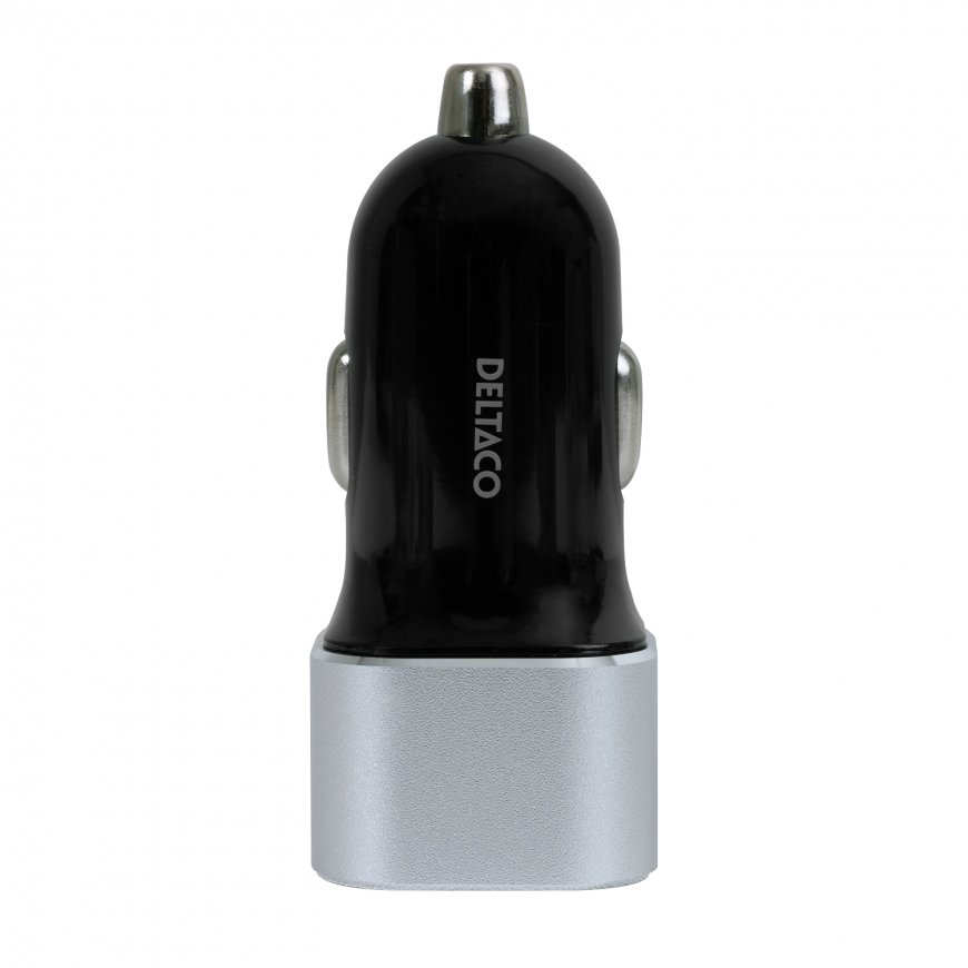 Deltaco USB-CAR126 mobile device charger Universal Black Cigar lighter Auto – 3