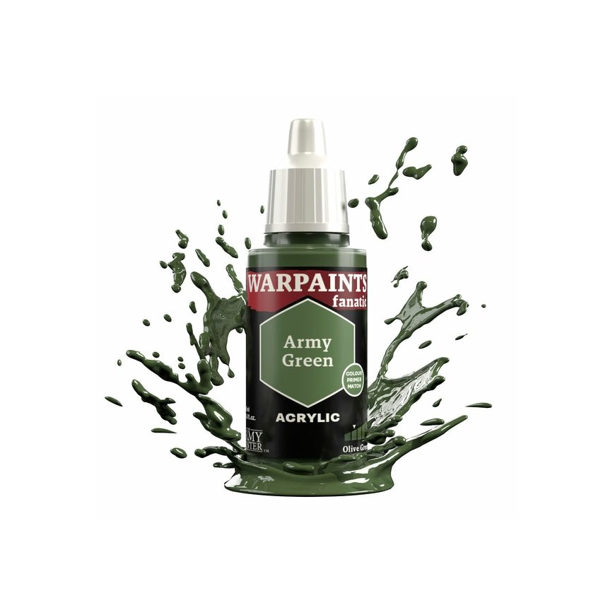 The Army Painter Warpaints Fanatic: Army Green – 2