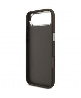 GUESS-kotelo IPHONE 17 Air GUHCP17MP4G4SMCW (4G PU Odinis kotelo, jossa suuri 4G ja klassinen logo sekä hopeinen metallinen kame