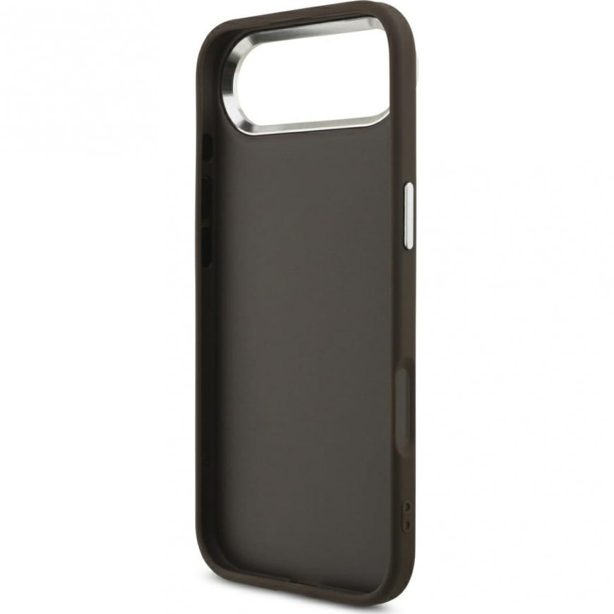 GUESS case for iPHONE 17 Air GUHCP17MP4G4SMCW (4G PU Leather case with Big 4G and Classic Logo and Silver Metal Camera Frame) br